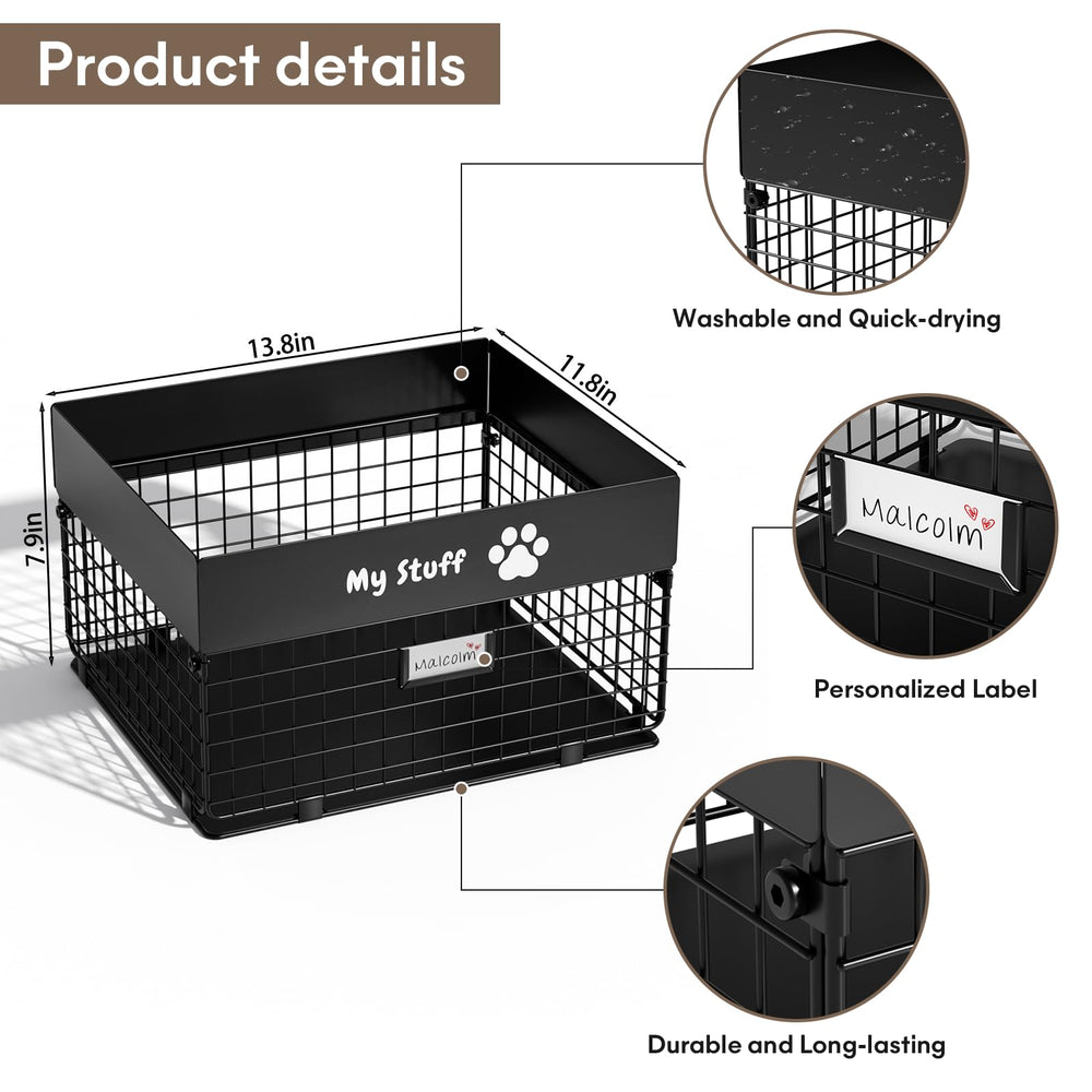 Organizador de juguetes qeerable para sala de estar, fácil acceso.