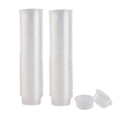Tazas QIHYCUF para comida y agua de geckos, capacidad 0,5 onzas, uso práctico