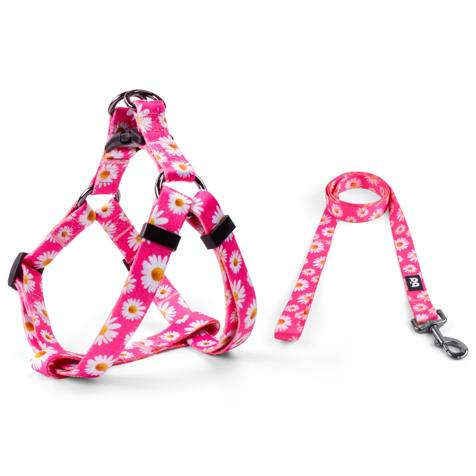 QQPETS arnés diseño patrón: aspecto distintivo para fácil localización.