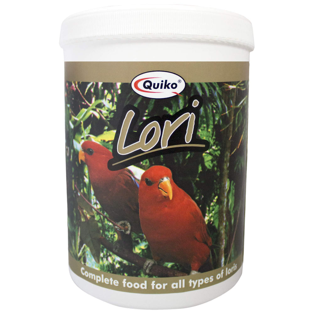 Quiko Lori polvo para preparar néctar, nutrición fácil para aves nectarívoras.