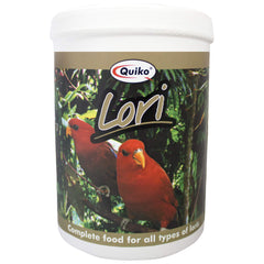 Quiko Lori polvo para preparar néctar, nutrición fácil para aves nectarívoras.