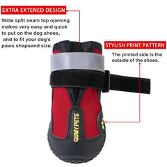 Protección de patas QUMY contra nieve y objetos en senderos
