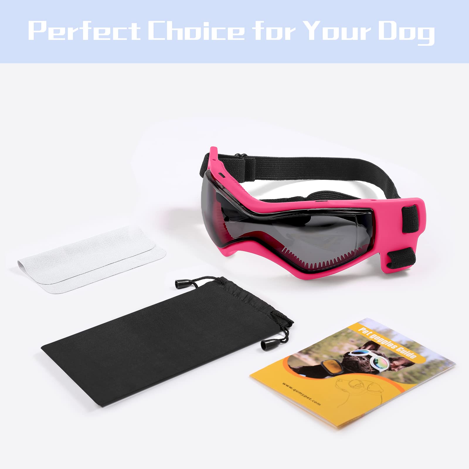 Gafas QUMY para perro con diseño moderno para estilo al aire libre