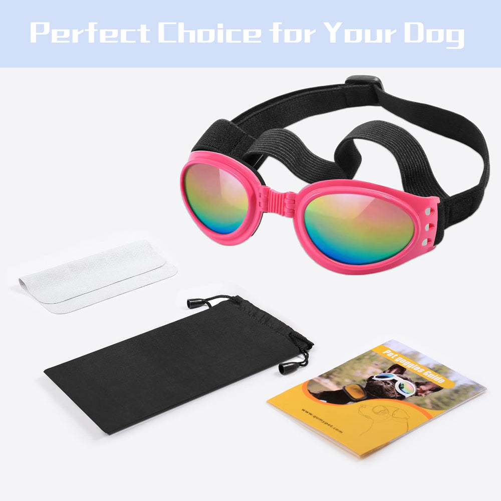 Gafas QUMY para perros lentes resistentes para aventuras