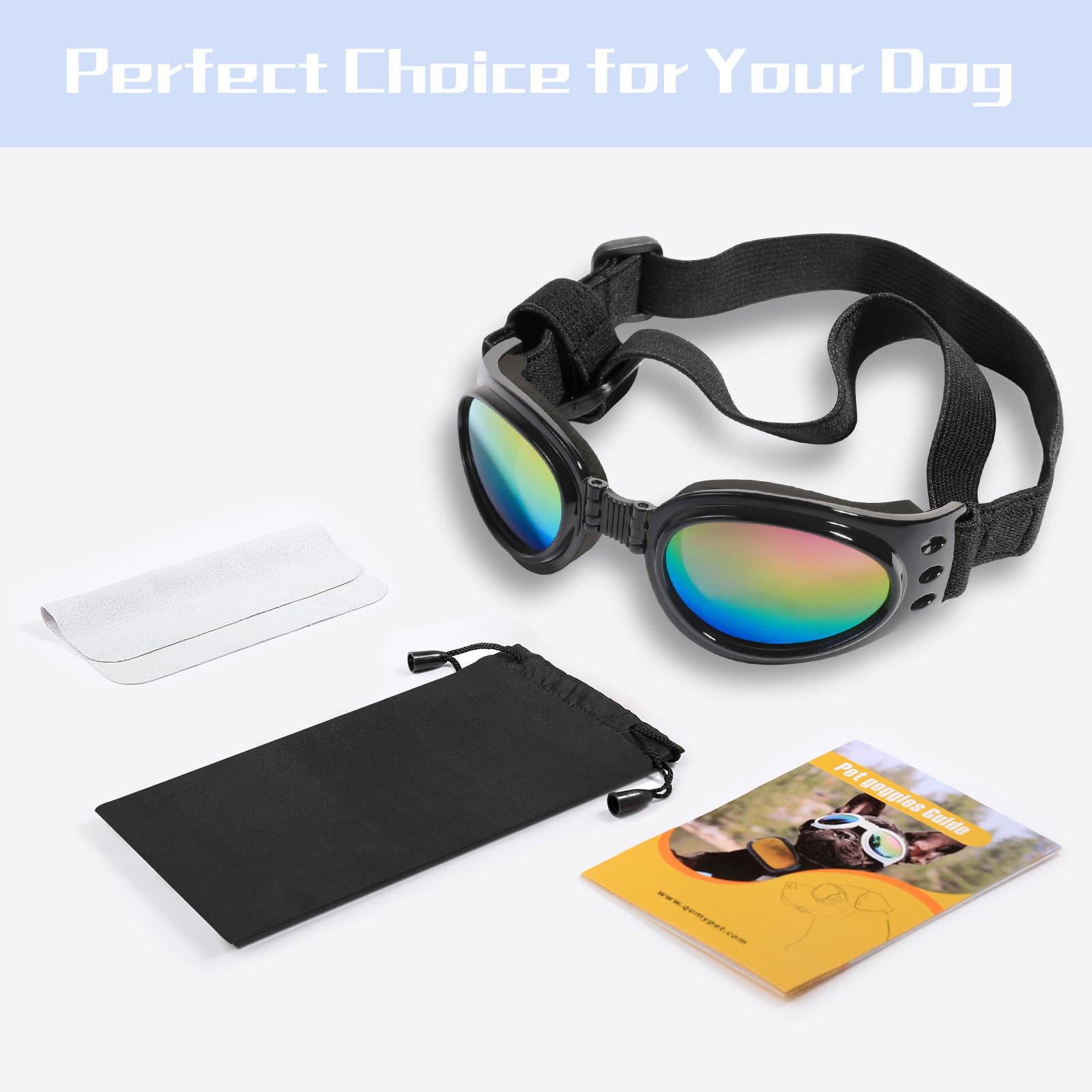 Gafas QUMY para perro para uso exterior en caminatas