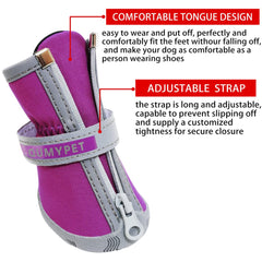 QUMY zapatilla impermeable para perro pequeño mantiene patas secas.