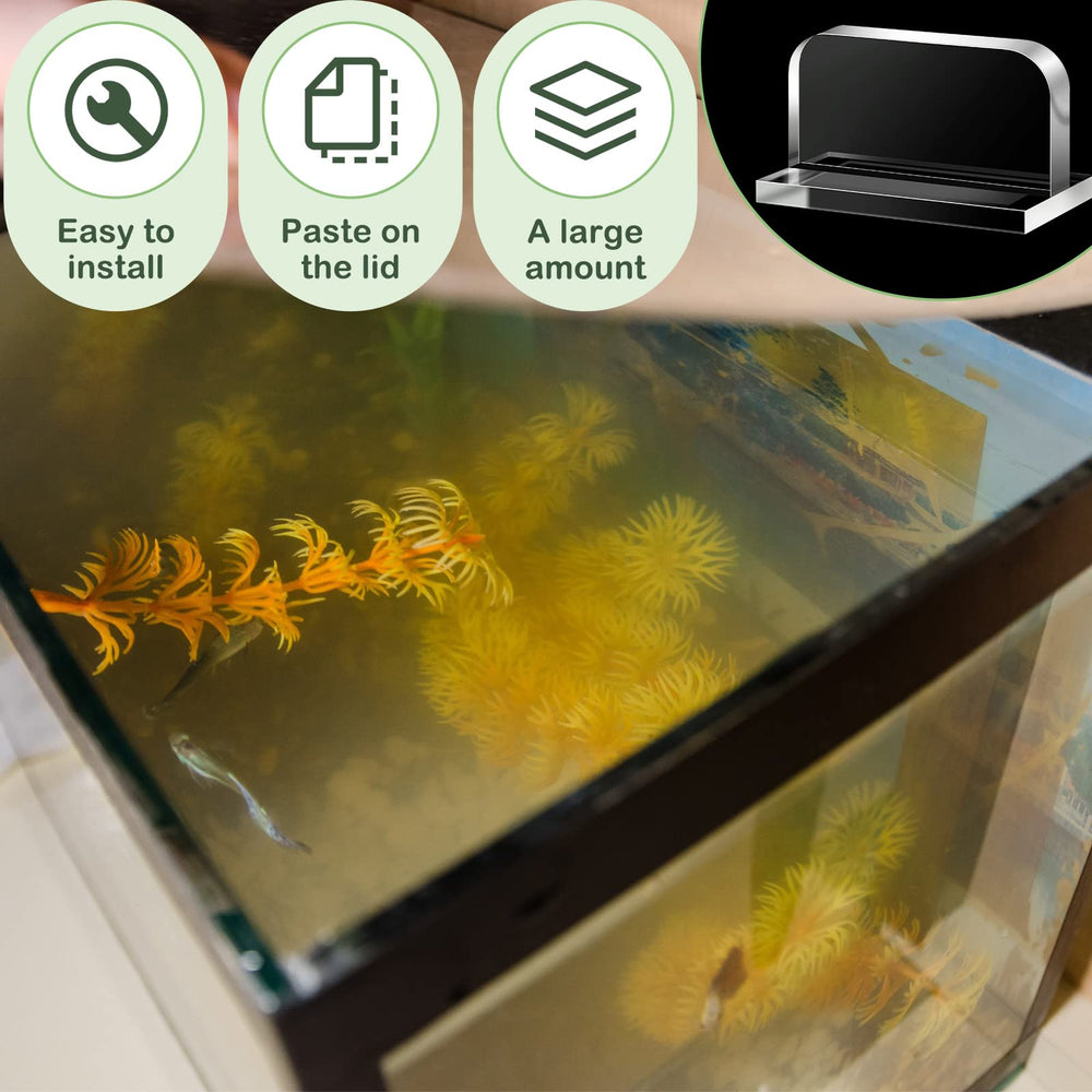 Qunclay repuesto acrílico para tapa de acuario, duradero y claro.
