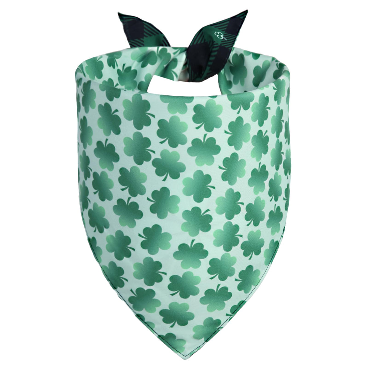 Bandana QUQULE para perro, dos caras, ideal para Dia San Patricio.