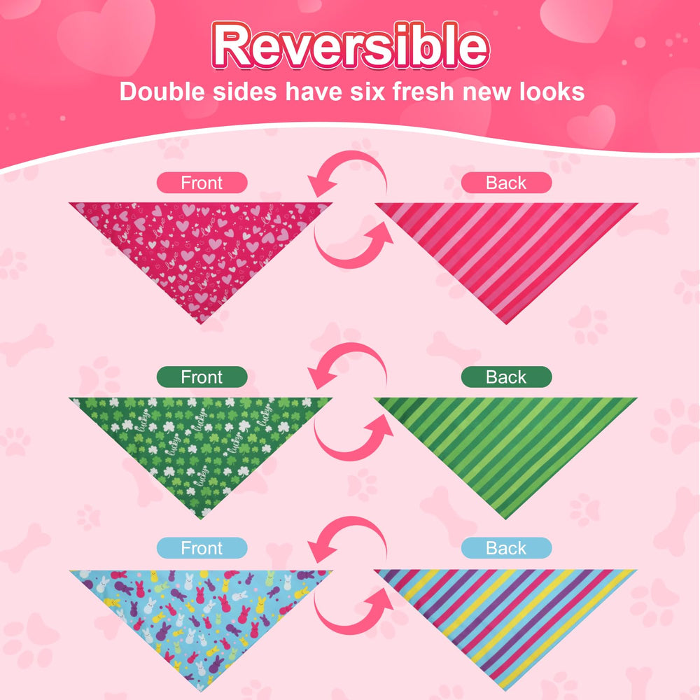 Bandana QUQULE colorida para perro, estilo festivo para fotos.