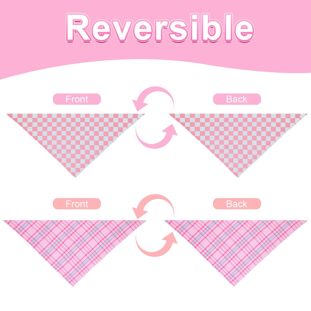 QUQULE bandana para perro, perfecta para primavera y verano, añade color sin perder comodidad.