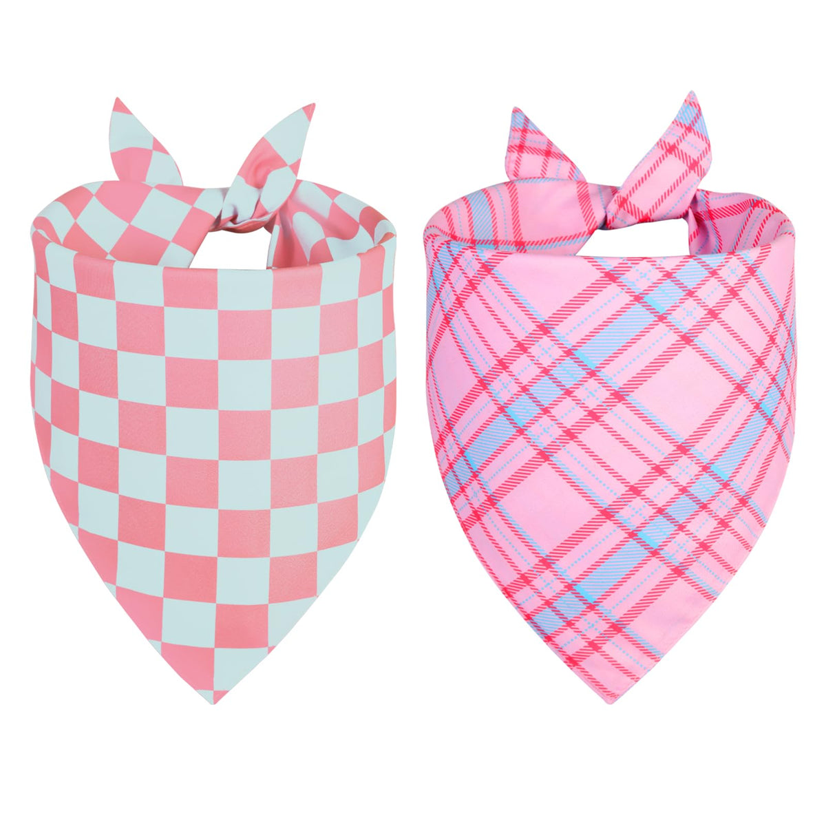 QUQULE bandana perro rosa primavera para paseos y fotos