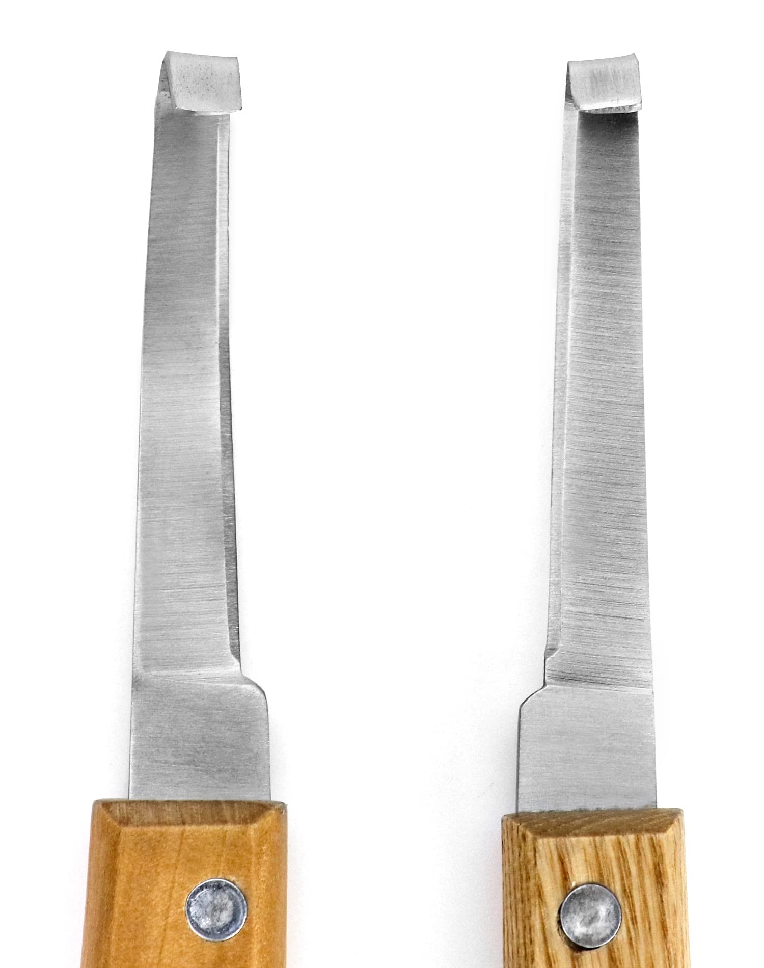 QWORK Hoof Cutter Set: filo de acero inoxidable que mantiene filo para cortes limpios.