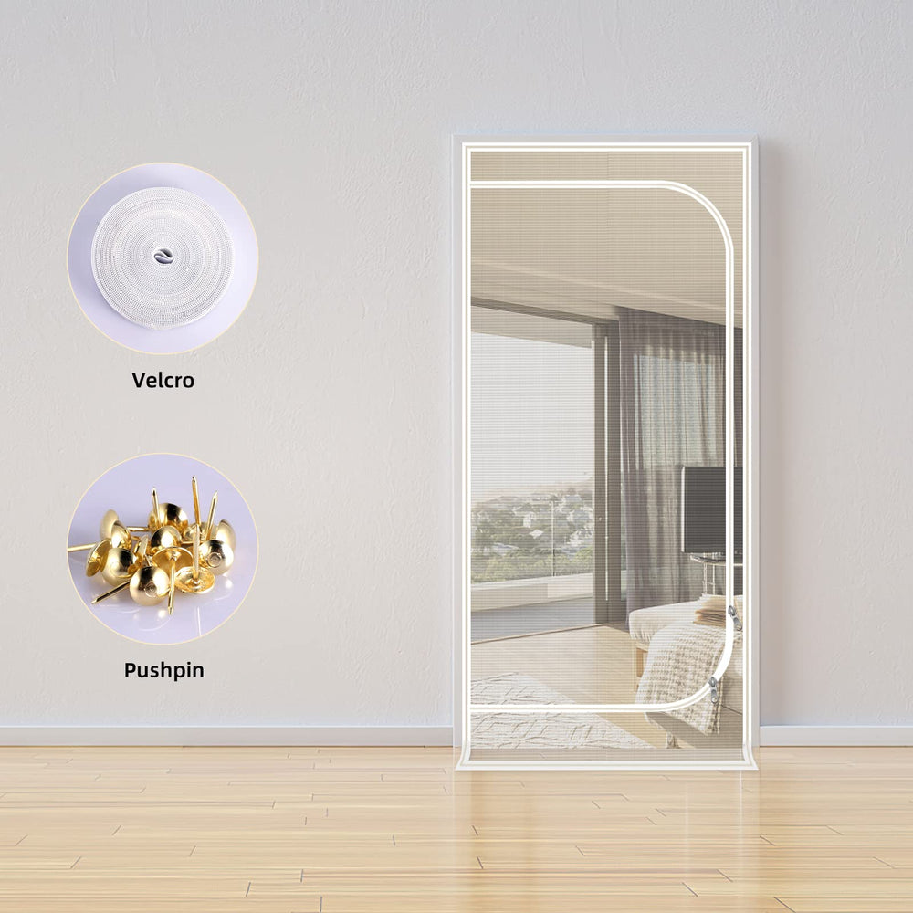 Puerta malla QWR apta para diversas puertas: solución versátil para el hogar.