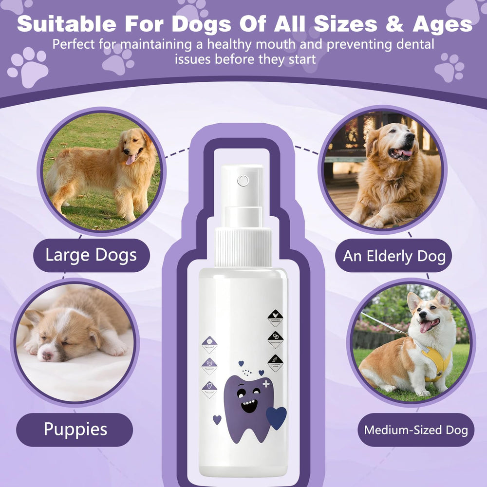 Dosificador de PawBright Dental Plus para dosis precisas en cada vaso.
