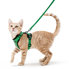 Arnés gato transpirable de rabbitgoo con malla de aire para mayor comodidad.
