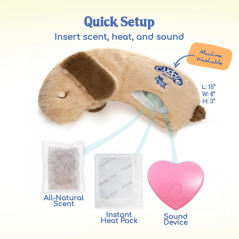Race&Herd CuddleBun, vista frontal del peluche, favorece descanso profundo.