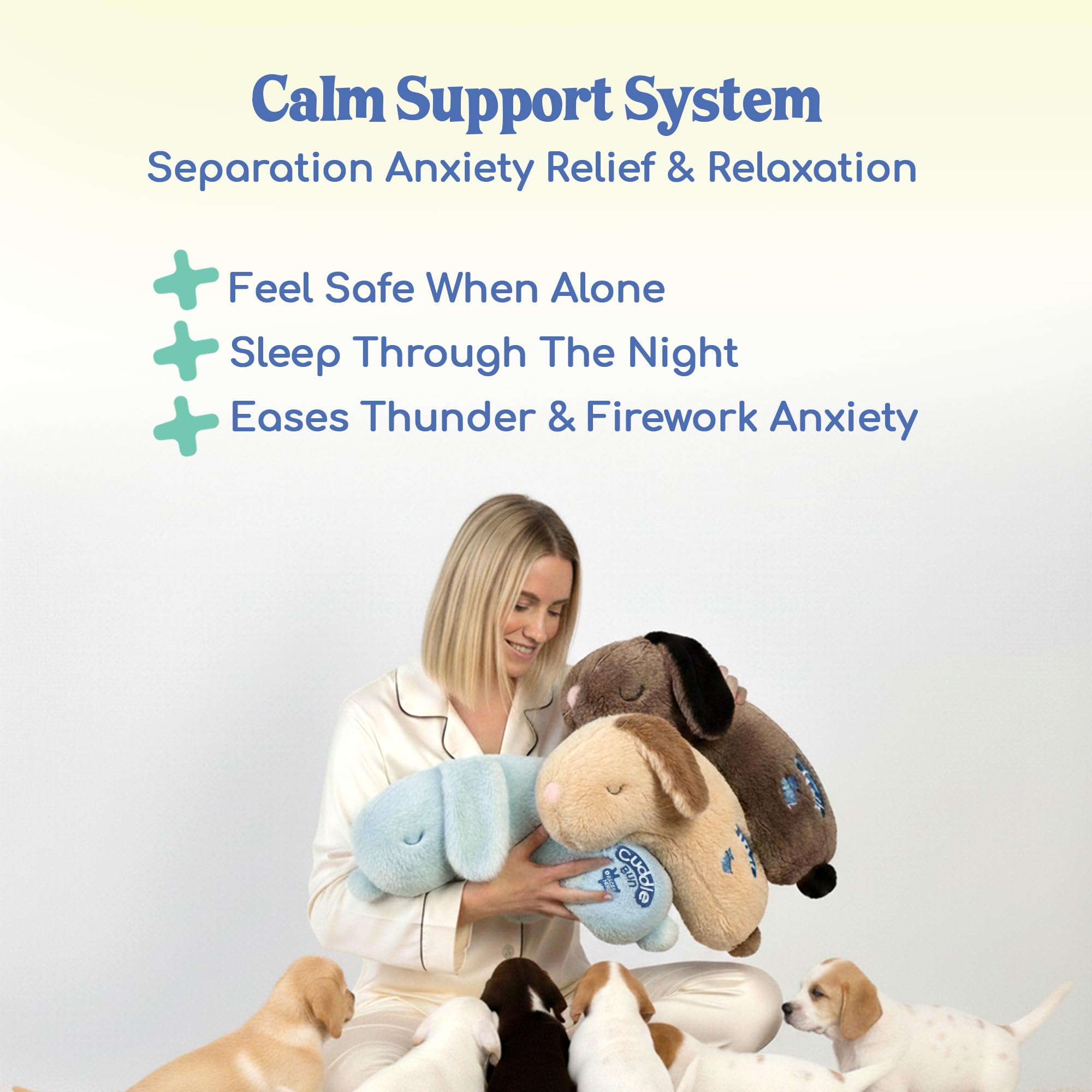 Race&Herd CuddleBun, entrenamiento conductual con peluche calmante.