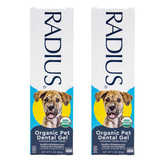 Radius Canine pasta dental en tubo de 3oz para higiene diaria suave