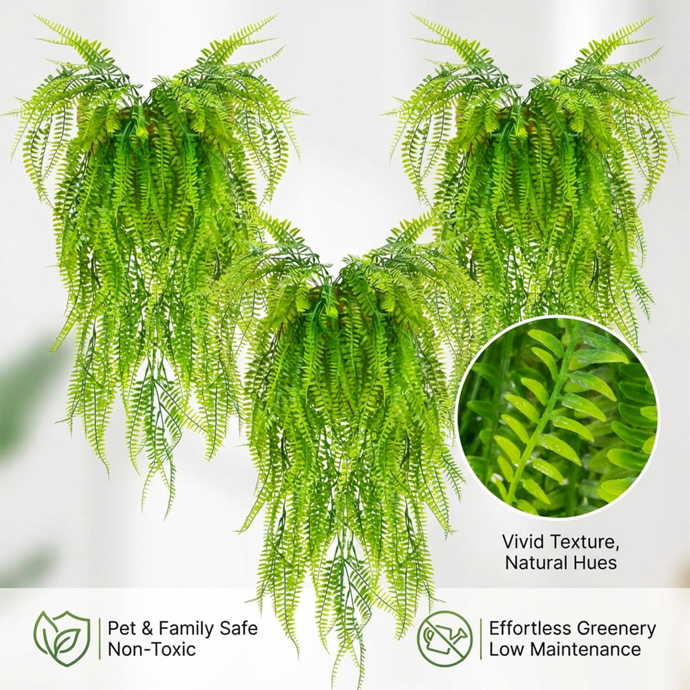 RAINFLOW planta colgante para habitat de reptiles, crea zonas de descanso y escondite.