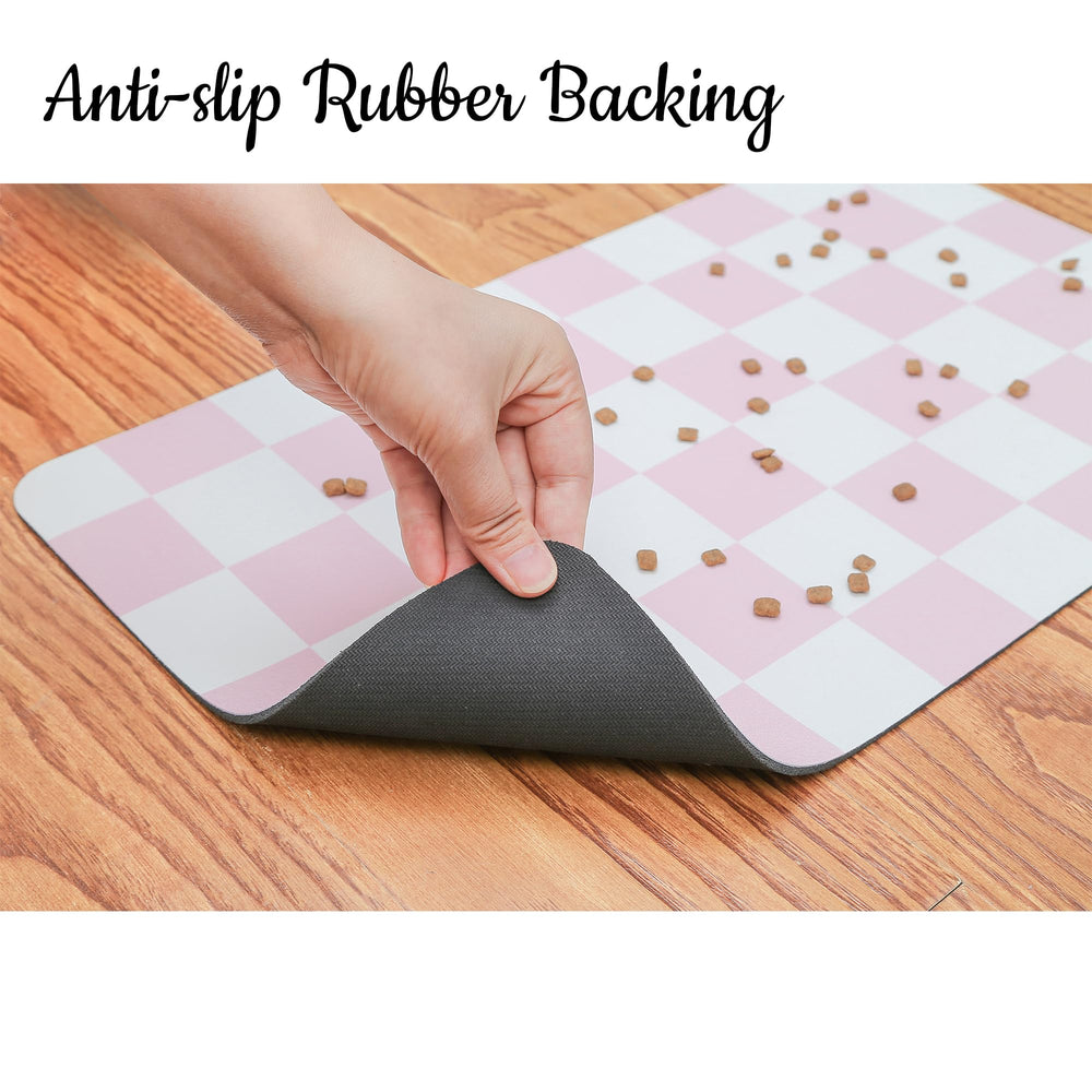 Ralxion estera multiusos para perros y gatos, ideal para comederos y áreas de juego.