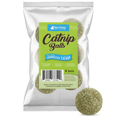 Raw Paws Balles d'Herbe à Chat – vue générale des balles pour chat d’intérieur, stimulant le jeu.