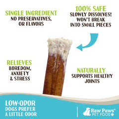 Raw Paws Palitos Finos, olor bajo, ideal para uso en casa.