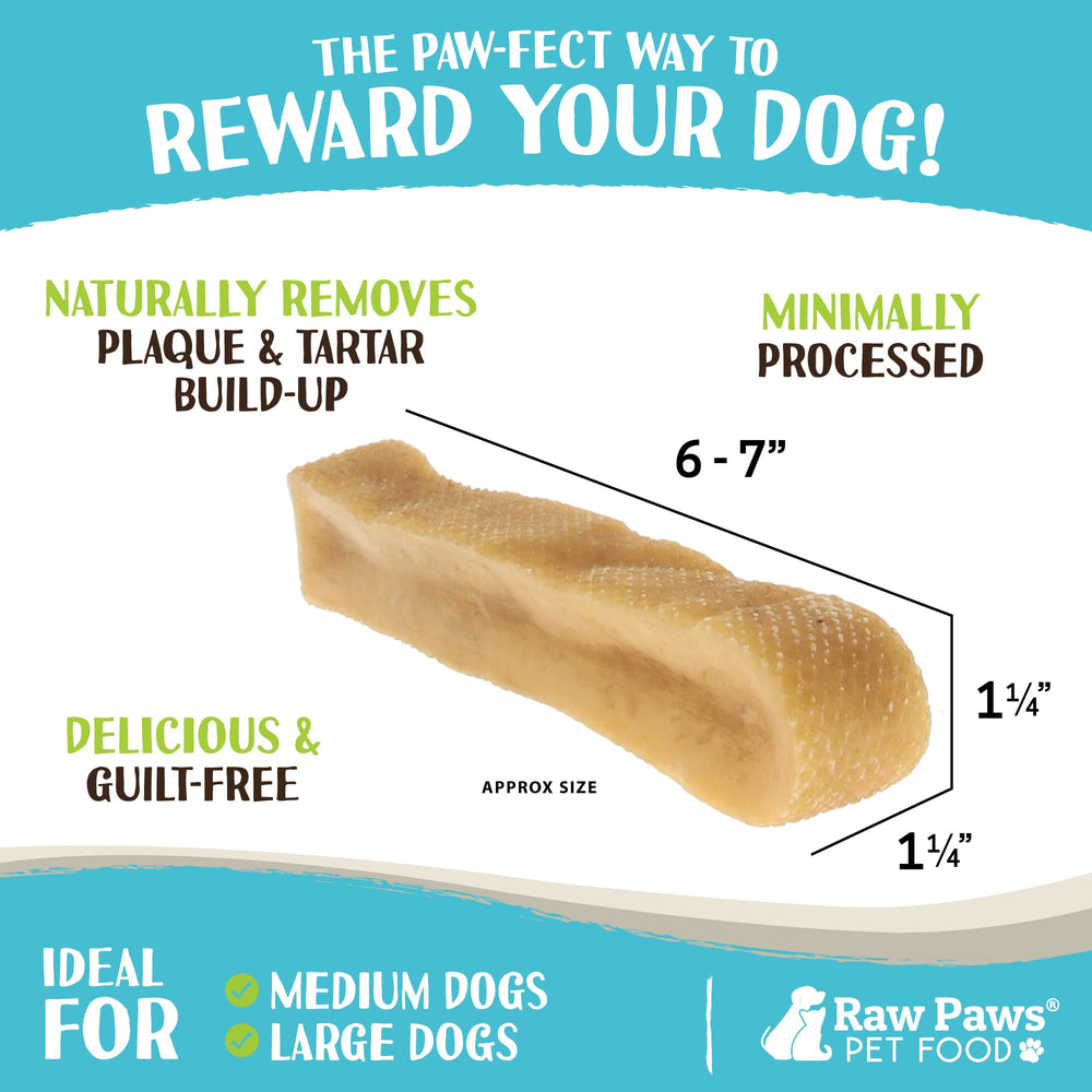 Raw Paws Yak Chews queso de yak natural, textura atractiva para masticar.