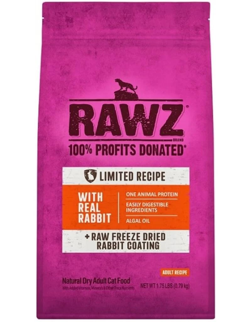 Rawz alimento seco para gatos con recubrimiento liofilizado en envase