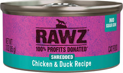 Rawz deshebrado atun-salmon aroma apetecible para gatos