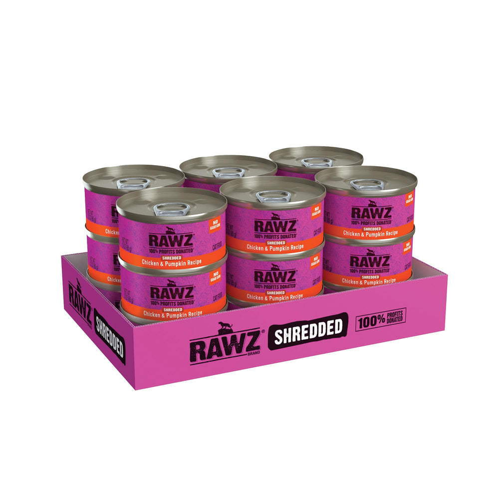 Rawz ingredientes-reales-pollo: proteína auténtica para gatos con sabor natural.