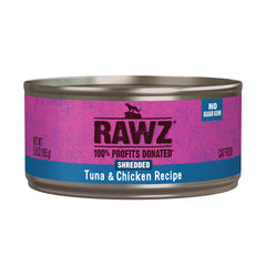 Rawz lata-gato-deshilachada-pollo-y-atun: sabor auténtico para la cena