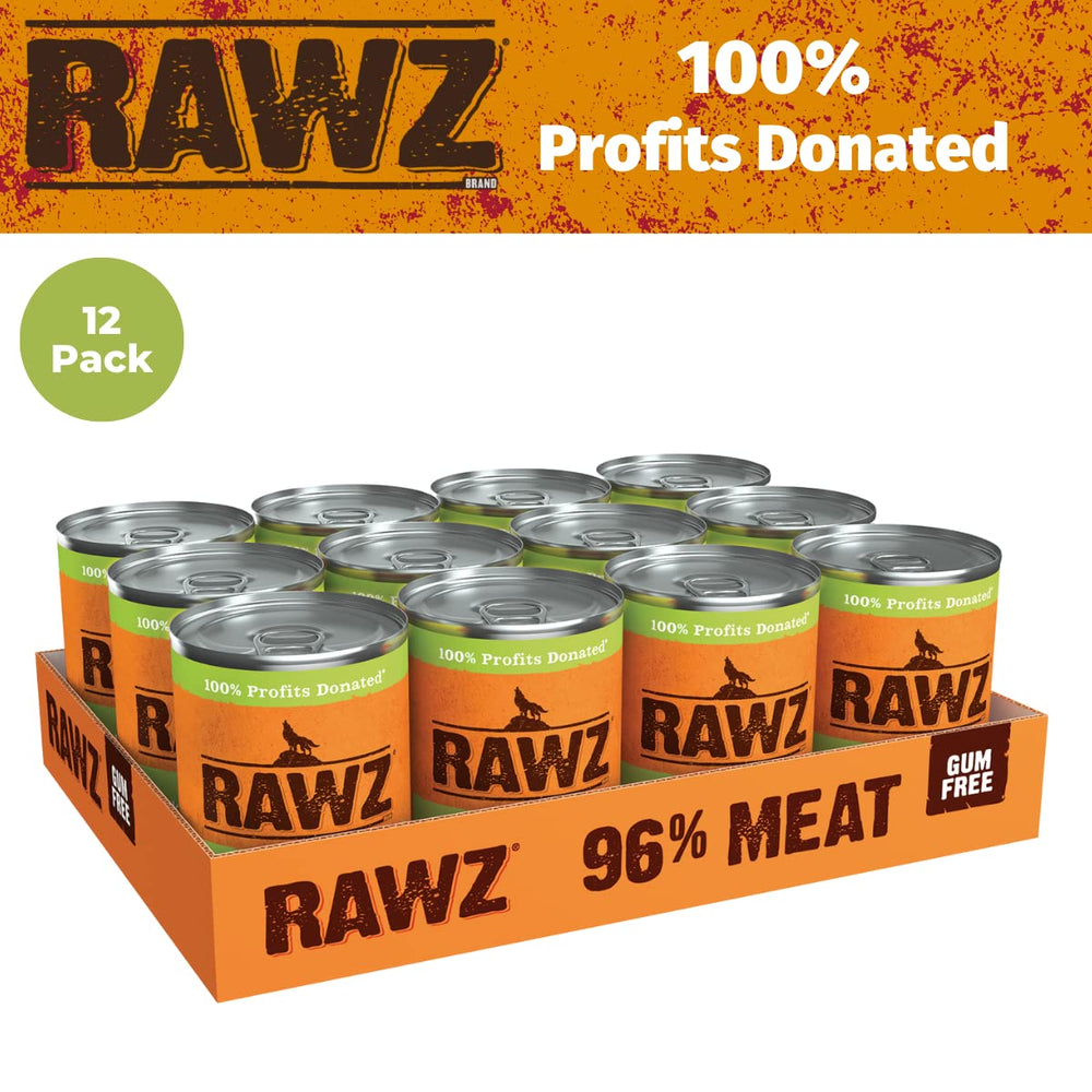 Rawz paquete 12 latas, conveniente alimentación diaria.