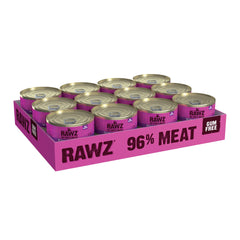 Rawz Pate Natural higado-pavo en lata, aporte proteico para gatos activos