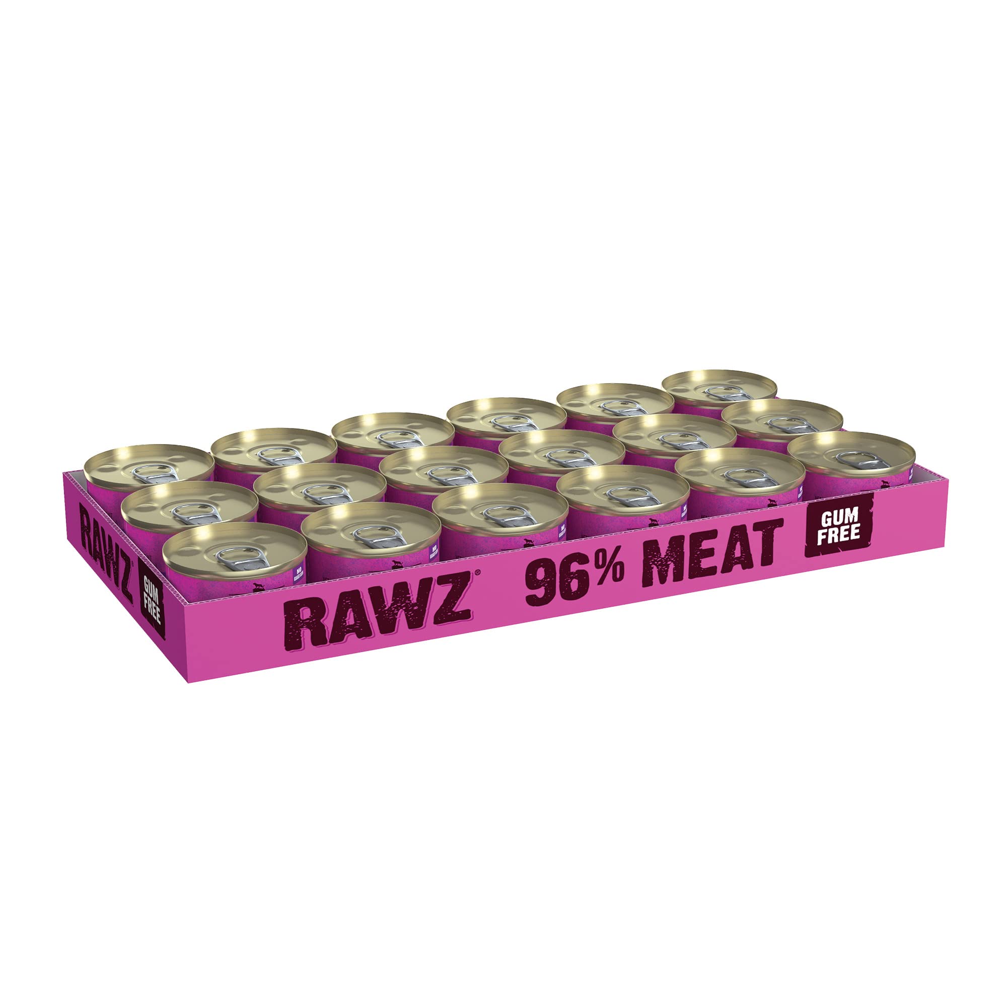 Rawz Paté de Pavo servir en tazón para gatos.