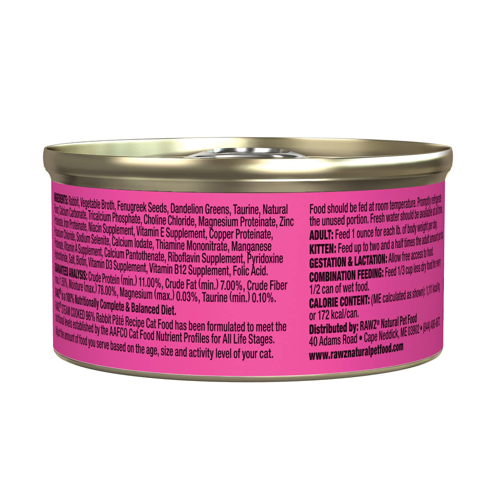 Textura cremosa de Rawz Paté, ideal para alimentación diaria.