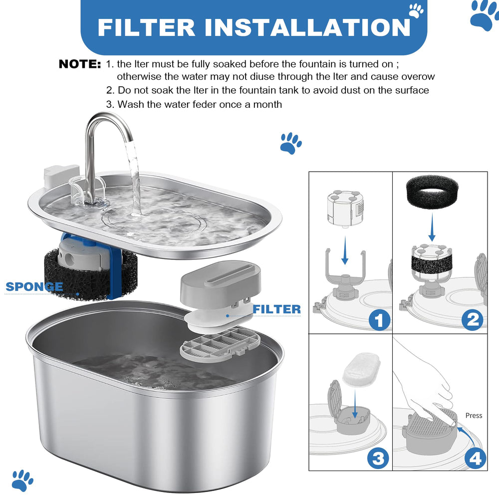 RBAYSALE control de olores y pelos en agua para gatos