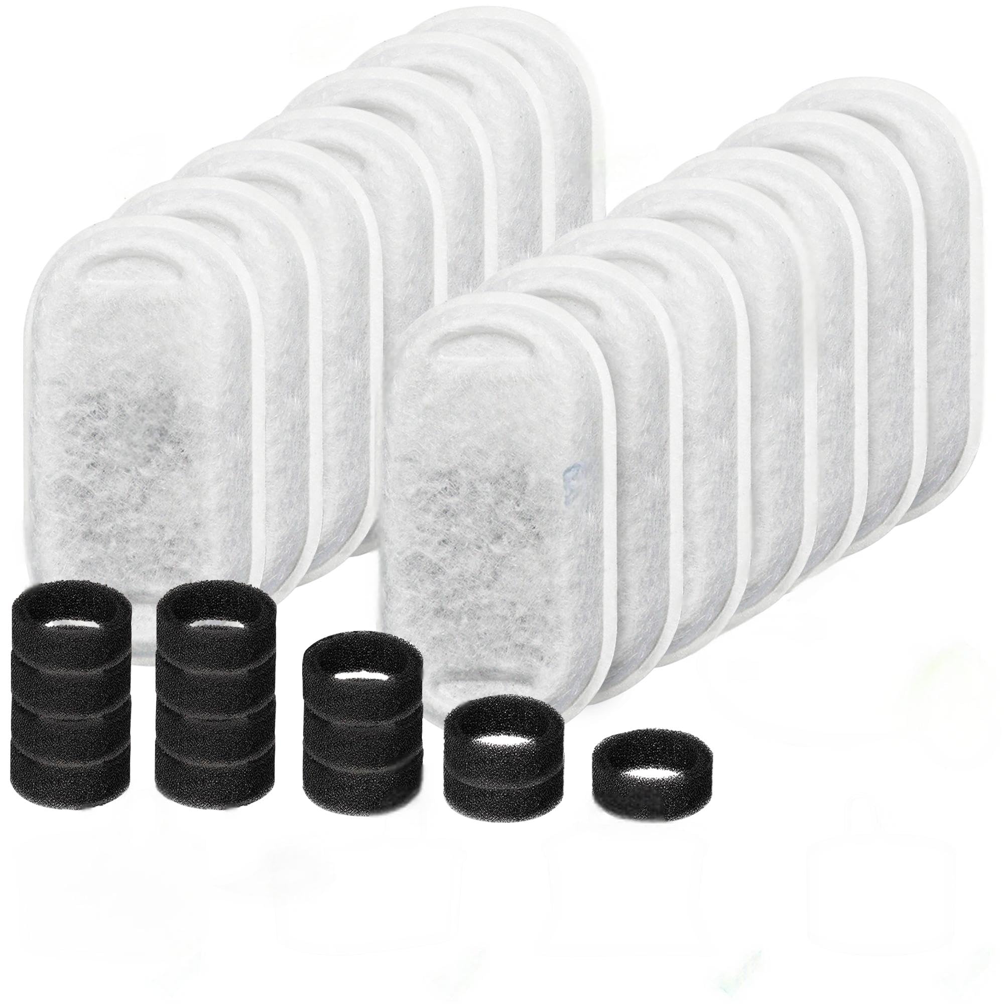 RBAYSALE filtros-triple-accion para fuente de gatos, filtración avanzada