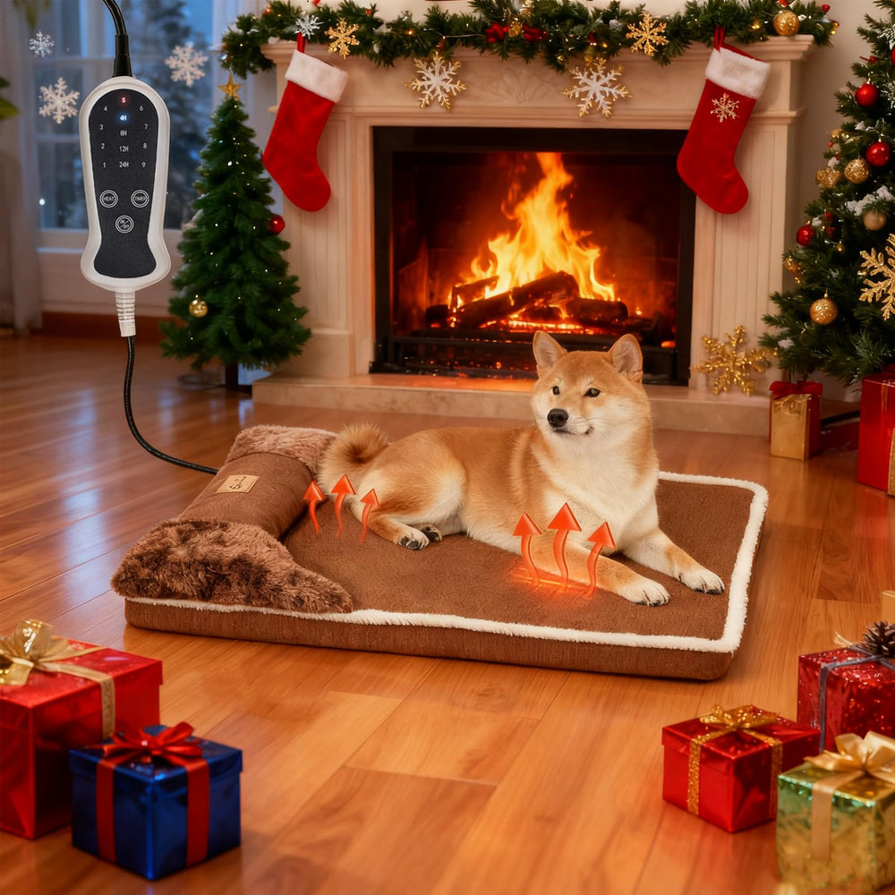 Cama RC SLL caliente 30x20 para perros pequeños, confort inmediato.