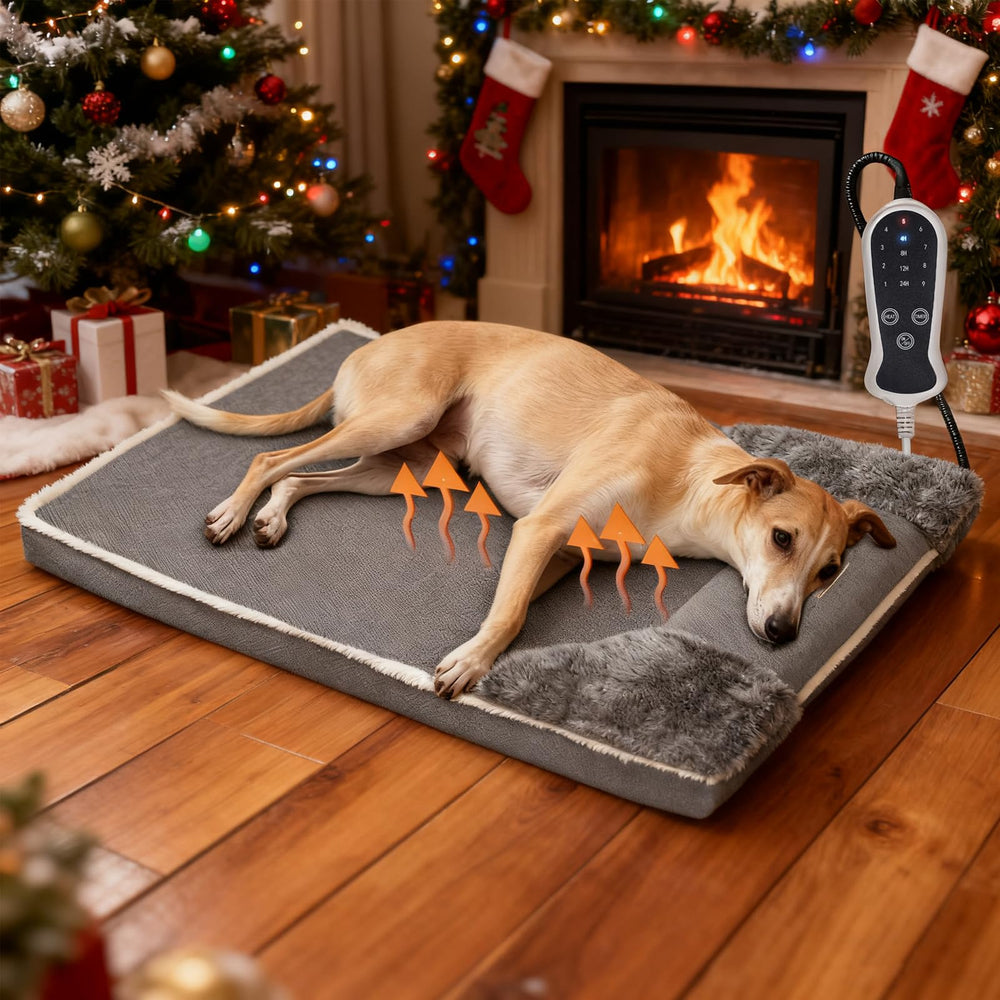 RC SLL cama-perro-caliente-grande-40x27: descanso cómodo para perros grandes.