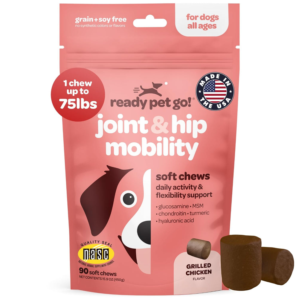 Ready Pet Go envase de masticables para articulaciones, conveniencia diaria