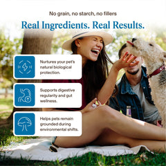 Real Mushrooms Cola de Pavo Perro Polvo: soporte inmunitario natural