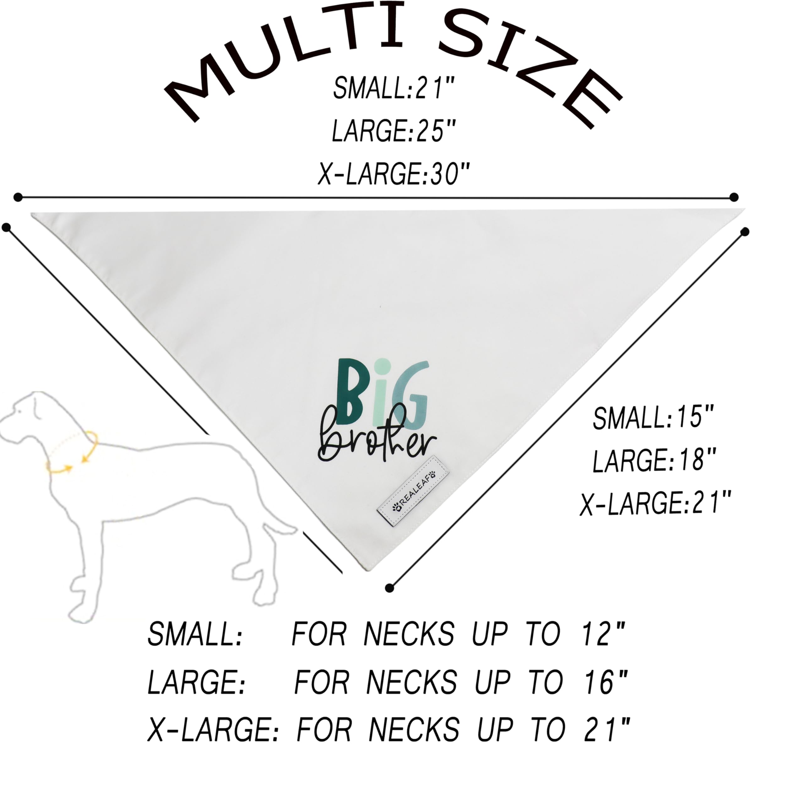Realeaf Bandana de doble capa, mayor durabilidad para morder con seguridad.