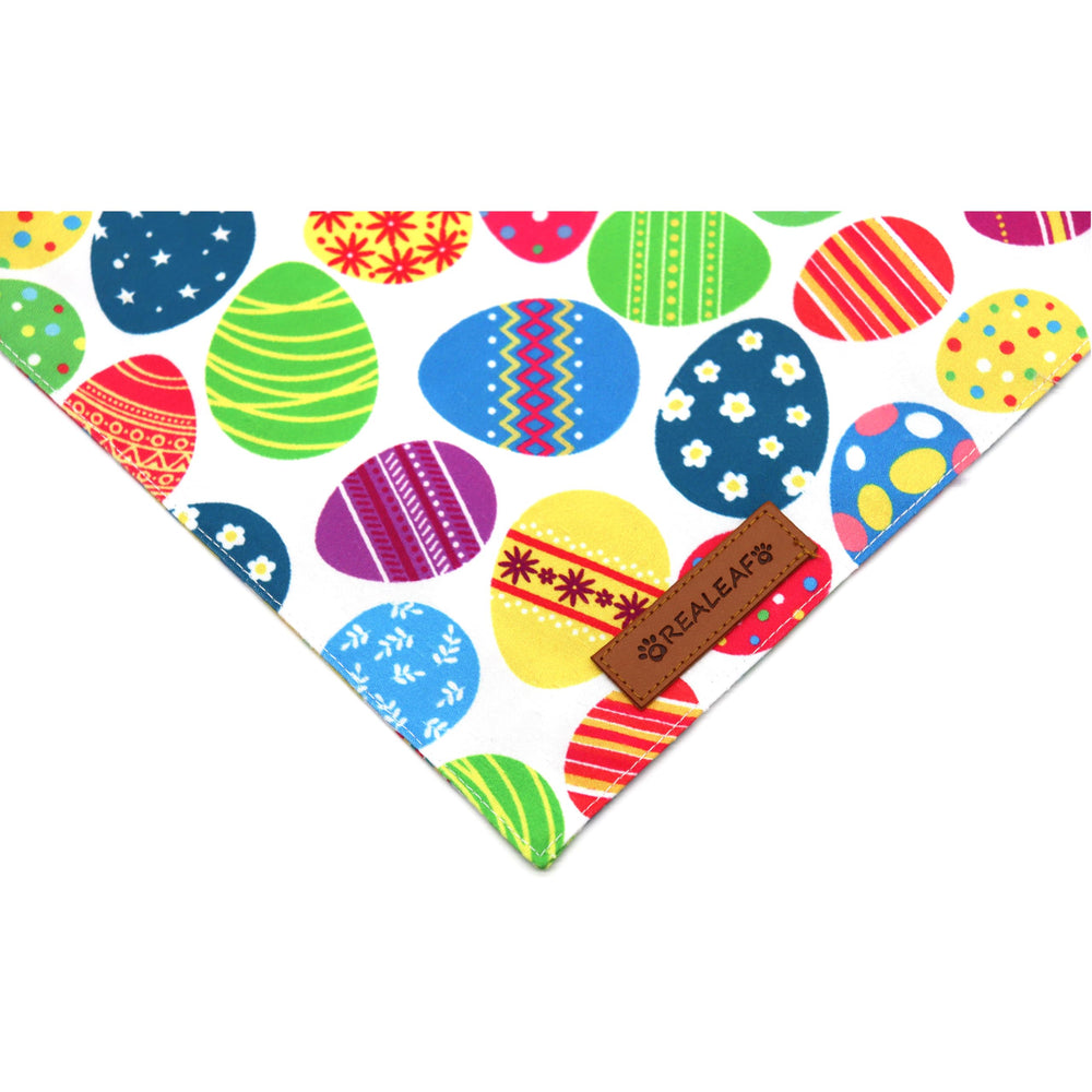 Bandana Realeaf Pascua para perro, talla ajustable para razas pequeñas a grandes.