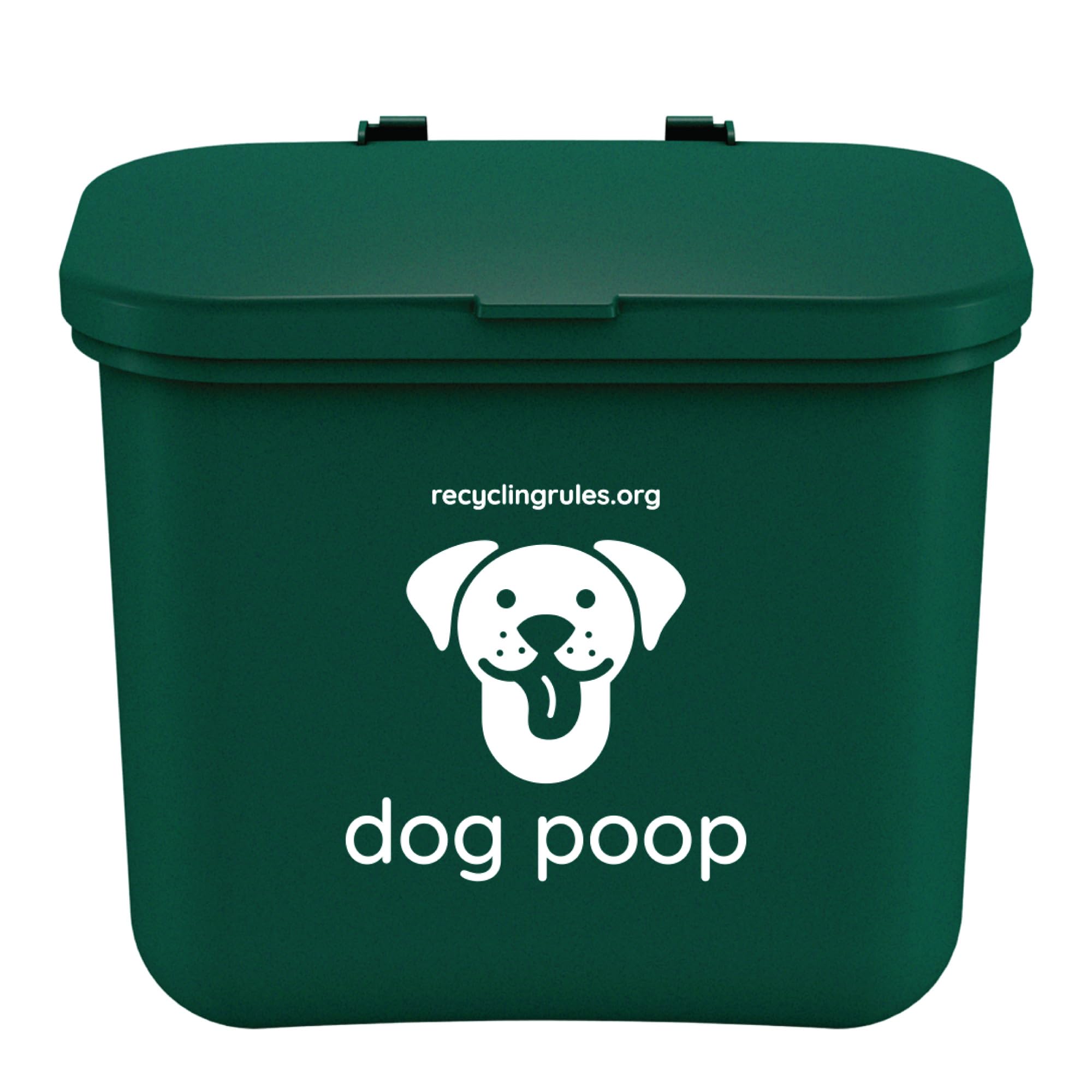 Recycling Rules cesto colgante para basura de perro, facilita recoger bolsas.