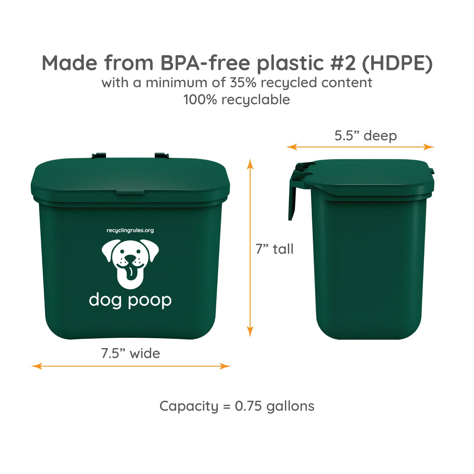 Recycling Rules compra solidaria, apoya iniciativas educativas en Estados Unidos.