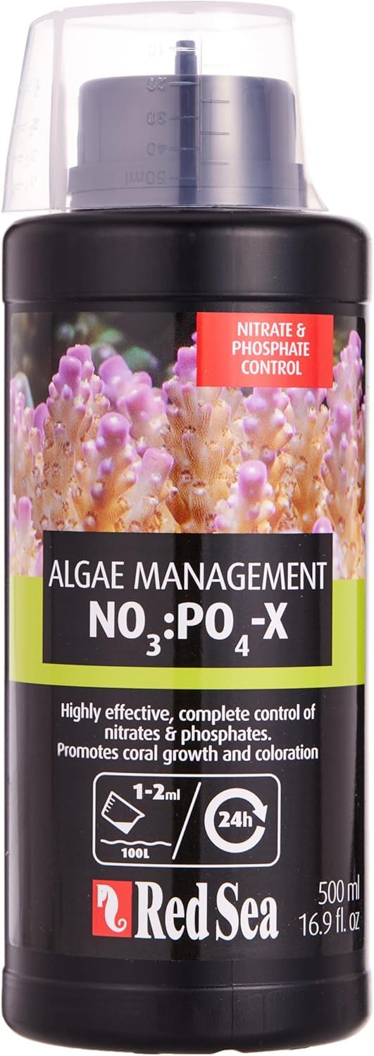 Red Sea NO3:PO4-X, botella de 500 ml para reducir nitratos y fosfatos