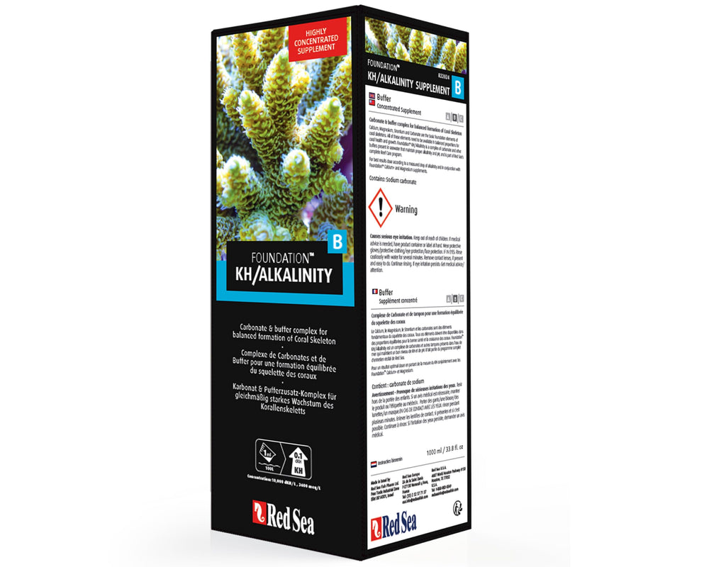 Red Sea Reefer Foundation B Alkalin: ideal para corales que requieren alcalinidad constante