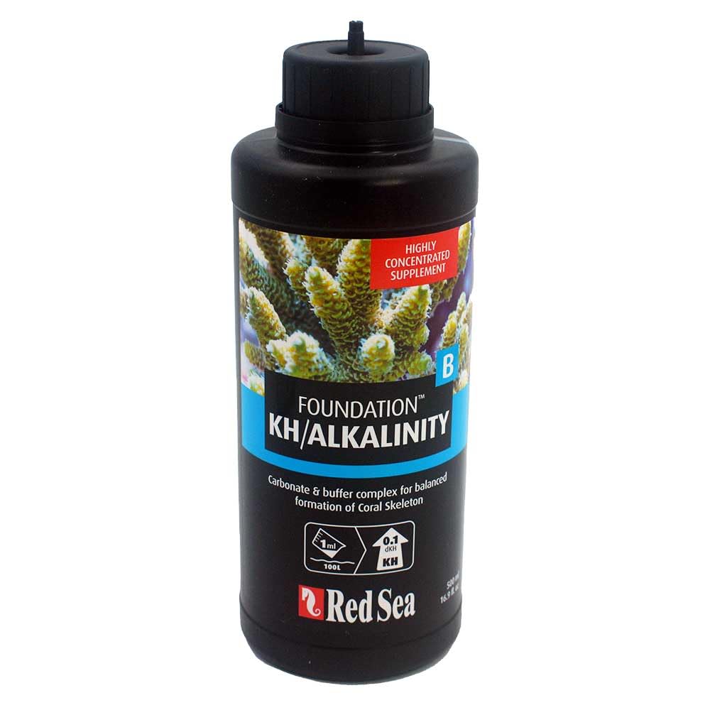 Red Sea Reefer Foundation B Alkalin: envase listo para dosificar directamente
