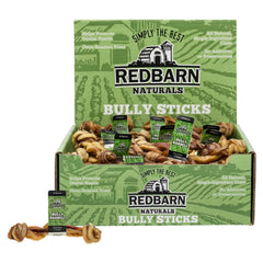 Redbarn barritas de res para perros, empaque de 10, entretenimiento duradero y sabroso.