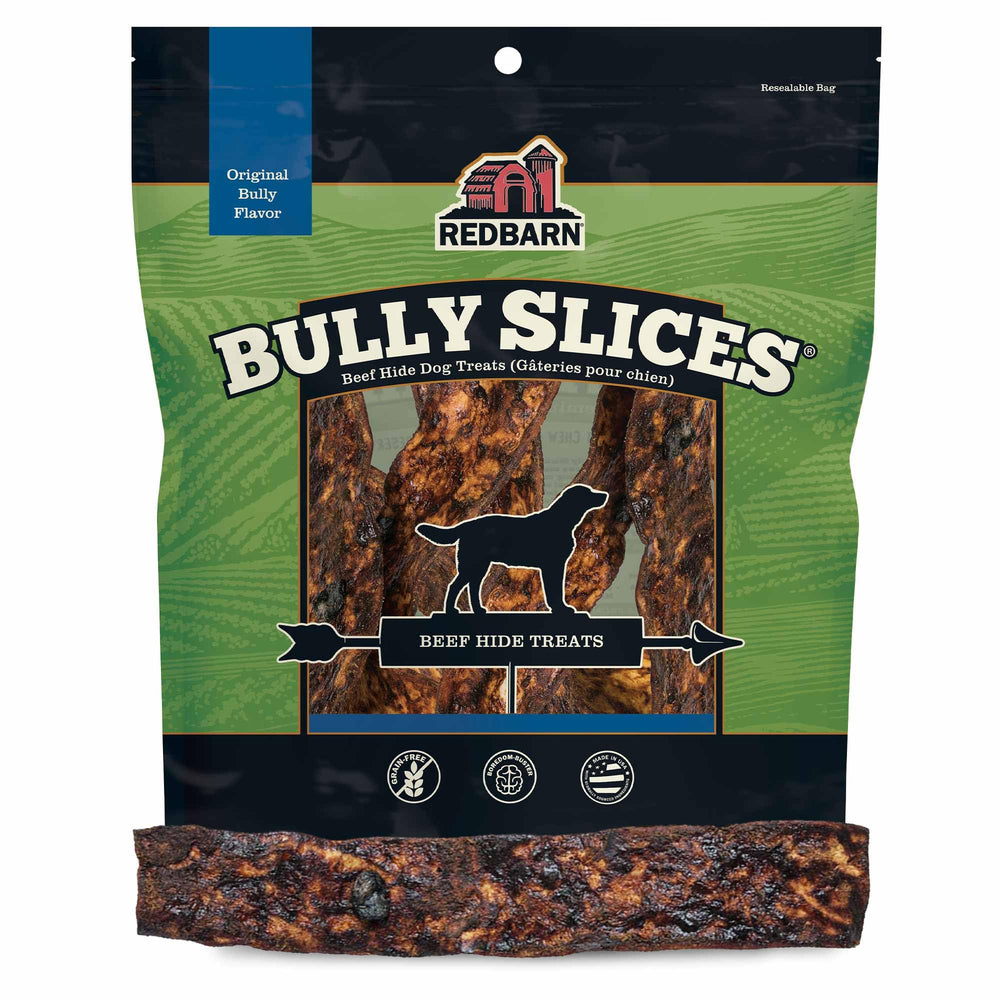 Redbarn bocaditos de piel de res naturales en empaque, snack sabroso para perros